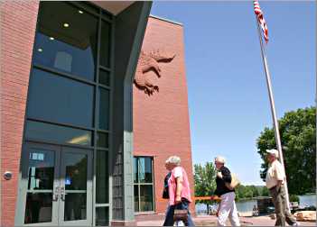 The National Eagle Center in Wabasha.