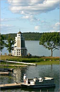 Walker's City Park on Leech Lake.