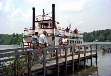 Chief Waupaca paddlewheeler.