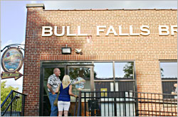 Bull Falls Brewery in Wausau.